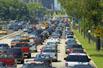 icon of cars sitting in traffic